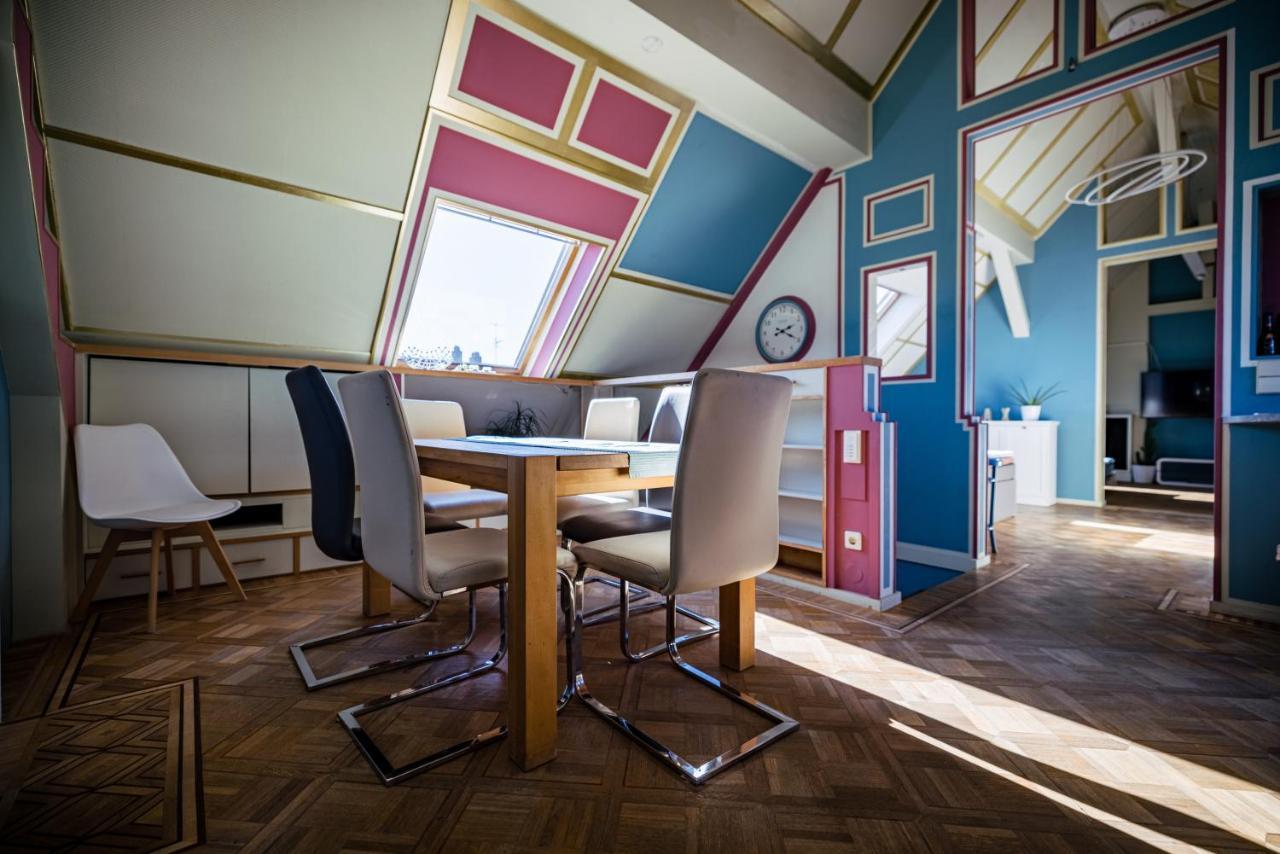 Rooftop Penthouse Karlsruhe Dış mekan fotoğraf