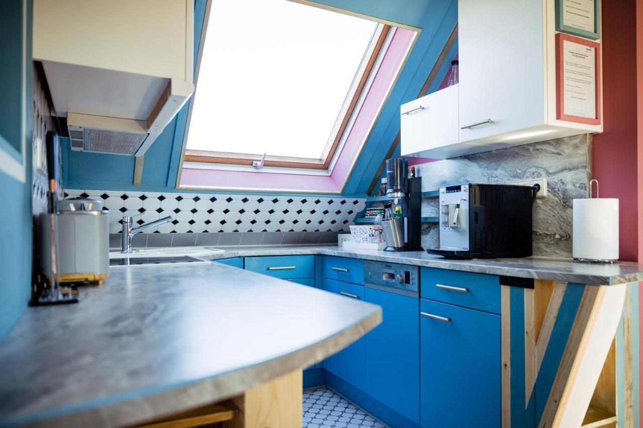 Rooftop Penthouse Karlsruhe Dış mekan fotoğraf