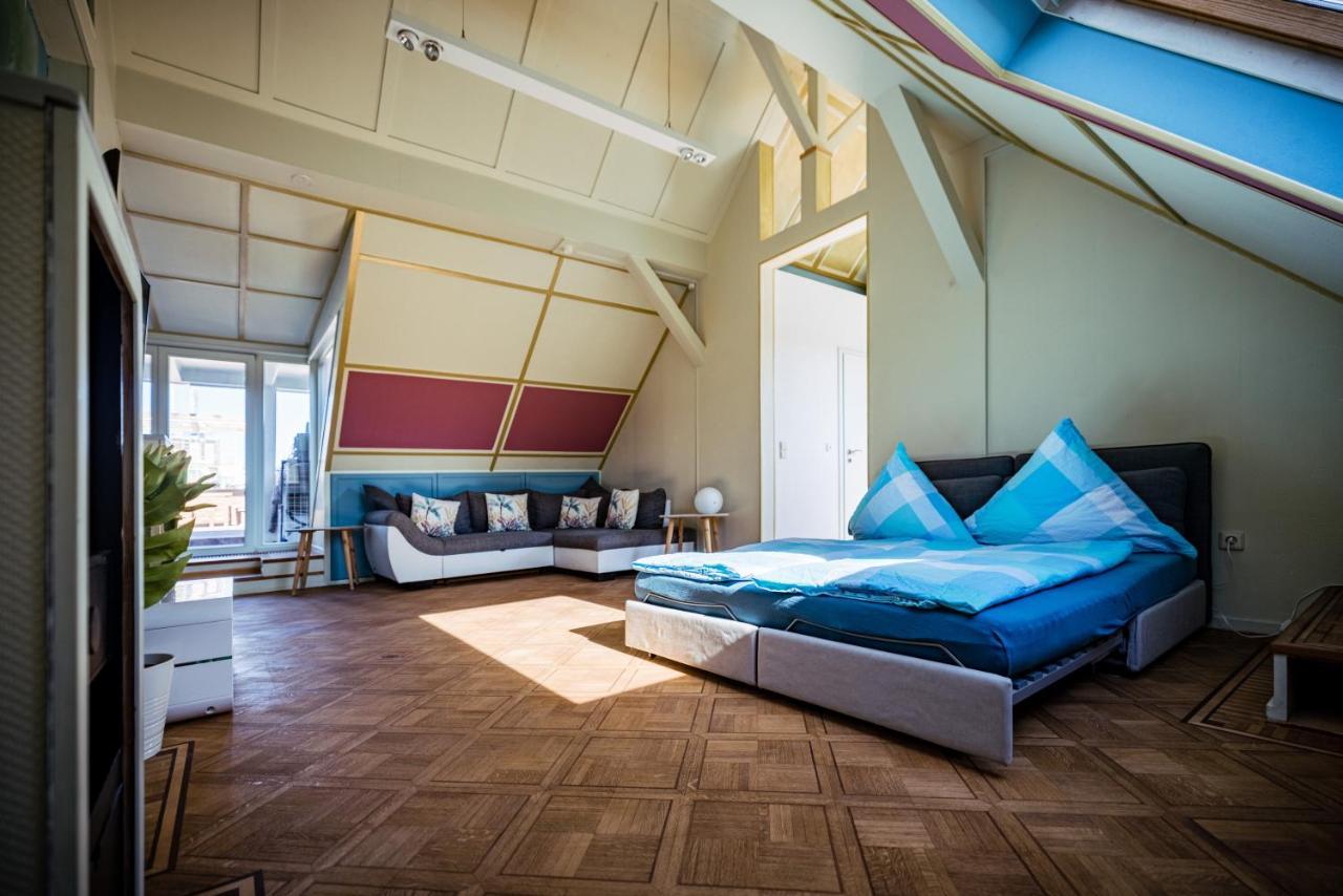 Rooftop Penthouse Karlsruhe Dış mekan fotoğraf