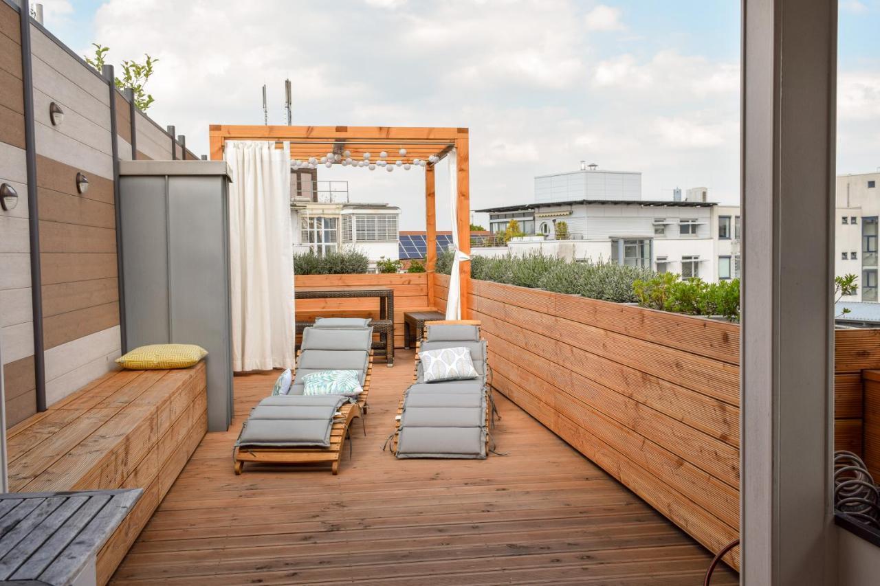 Rooftop Penthouse Karlsruhe Dış mekan fotoğraf